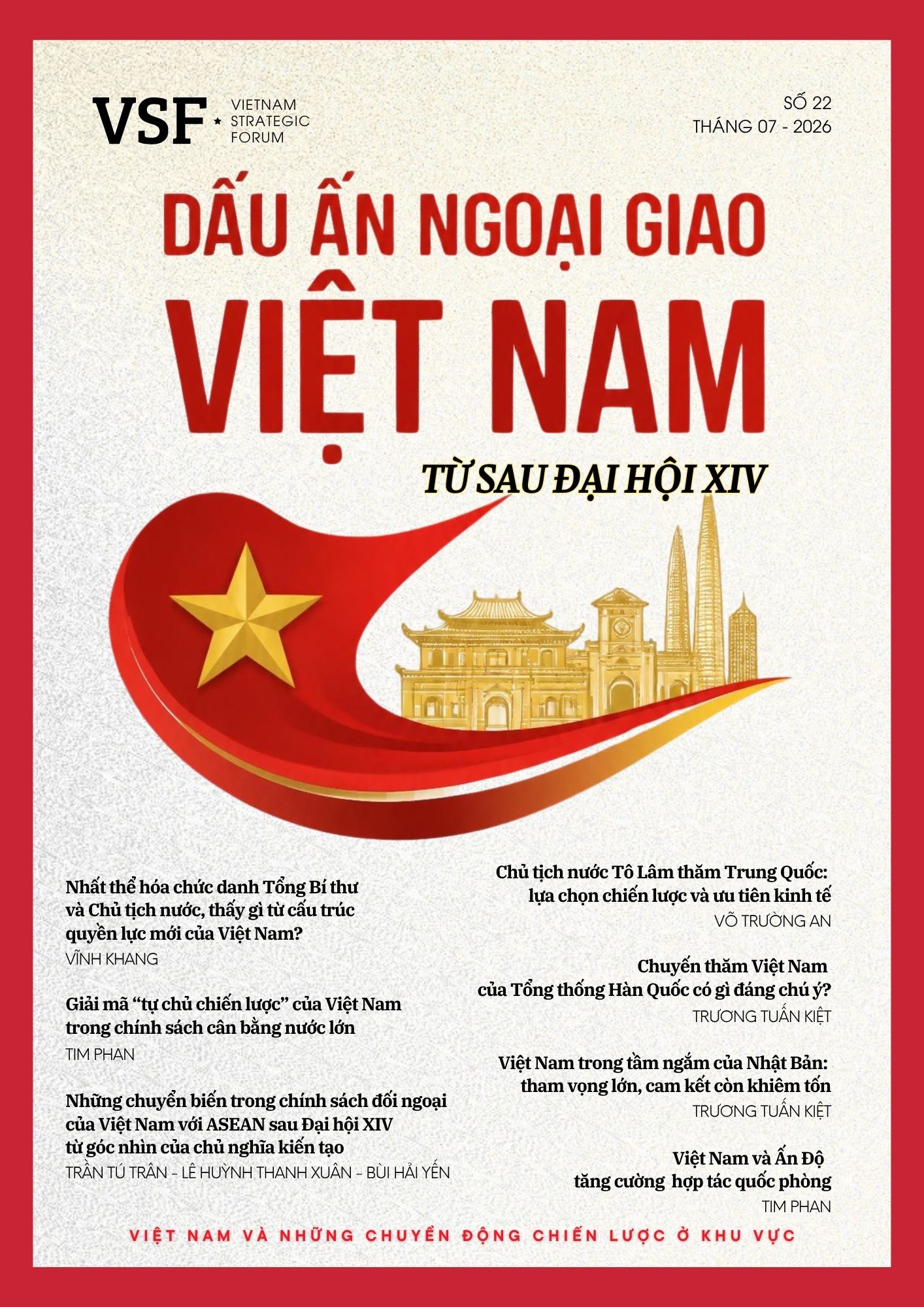 Dấu ấn ngoại giao Việt Nam từ sau Đại hội XIV