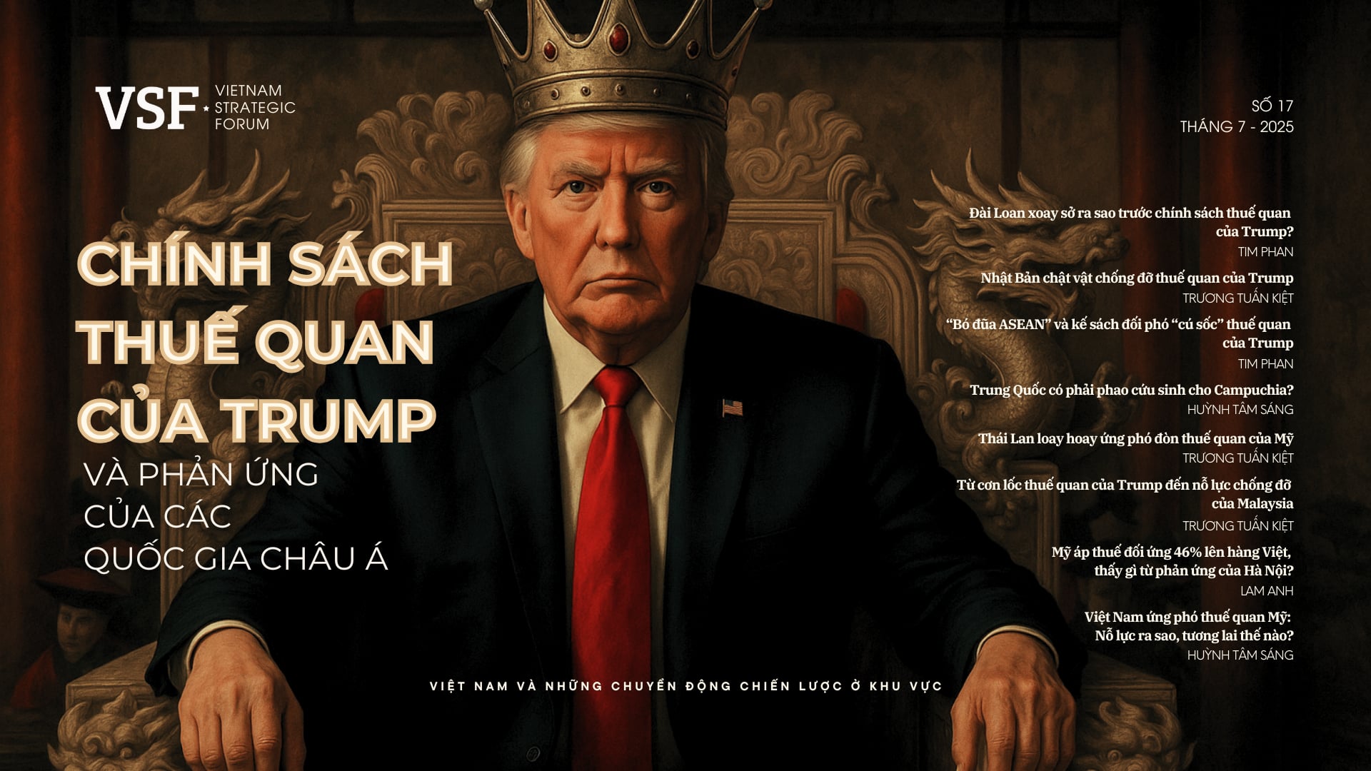 Chính sách thuế quan của Trump và phản ứng của các quốc gia châu Á